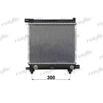 Radiateur, refroidissement du moteur FRIGAIR 0106.2088