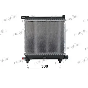 Radiateur, refroidissement du moteur FRIGAIR 0106.2089