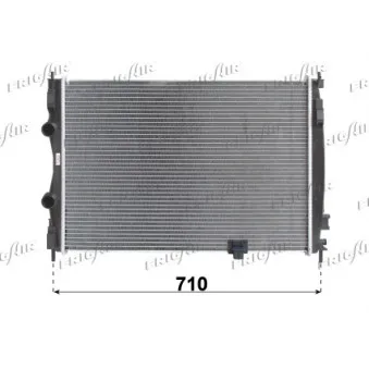 Radiateur, refroidissement du moteur FRIGAIR 0121.3057