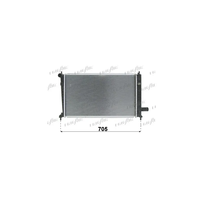 Radiateur, refroidissement du moteur FRIGAIR 0122.3013