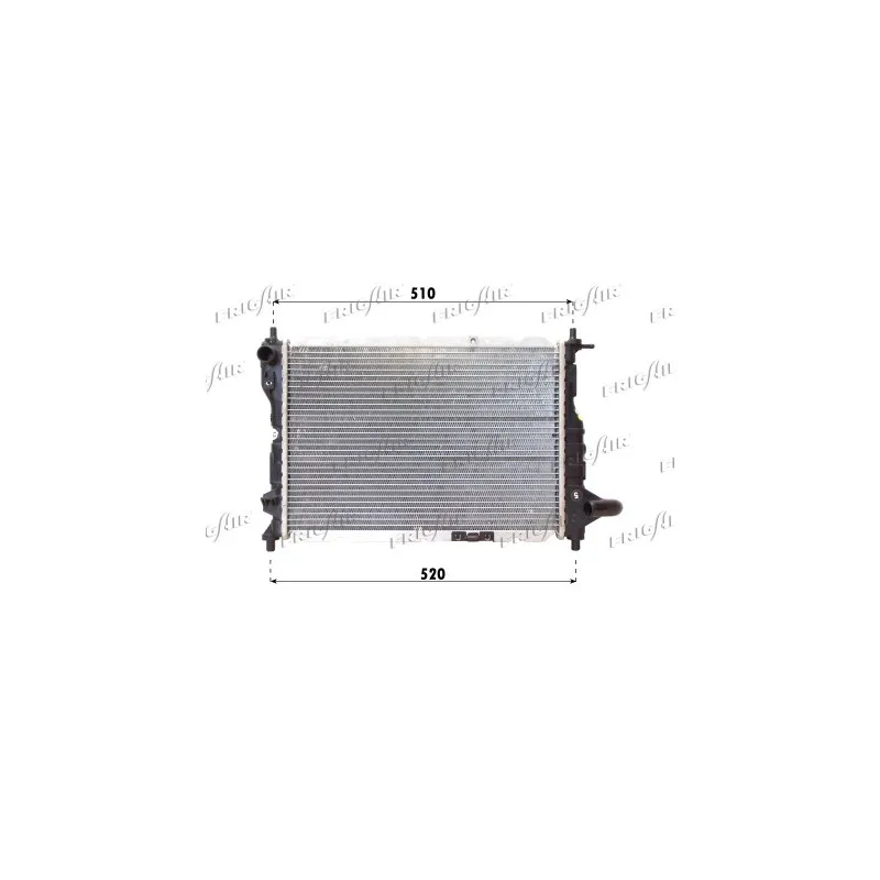 Radiateur, refroidissement du moteur FRIGAIR 0131.3024