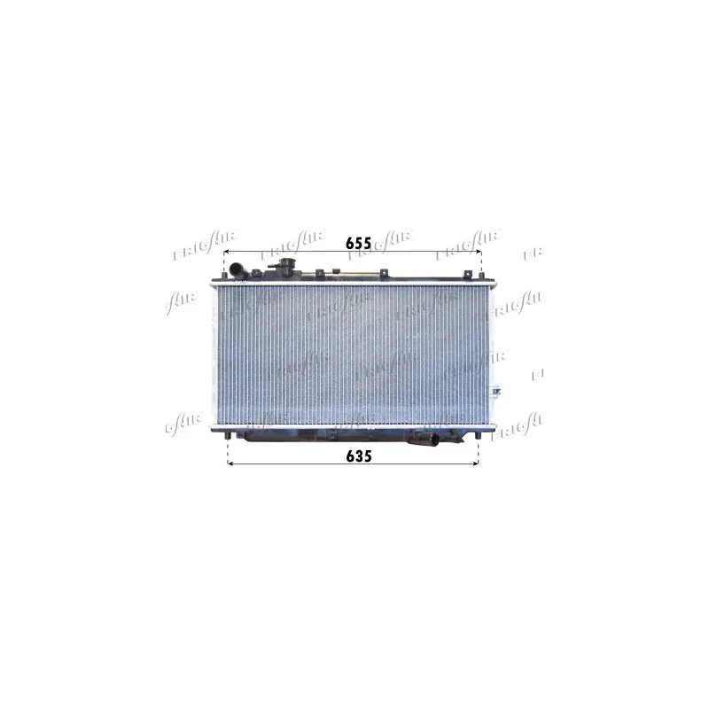 Radiateur, refroidissement du moteur FRIGAIR 0133.3019