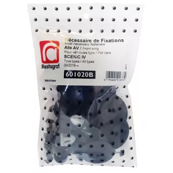 Kit de clip de fixation, carrosserie RESTAGRAF 601020B