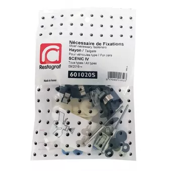 Kit de clip de fixation, carrosserie RESTAGRAF 601020S