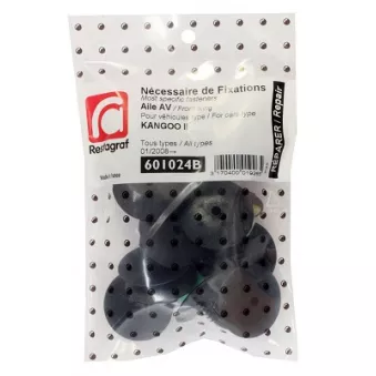 Kit de clip de fixation, carrosserie RESTAGRAF 601024B