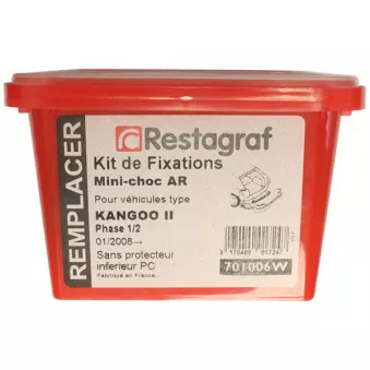 Kit de clip de fixation, carrosserie RESTAGRAF 701006W