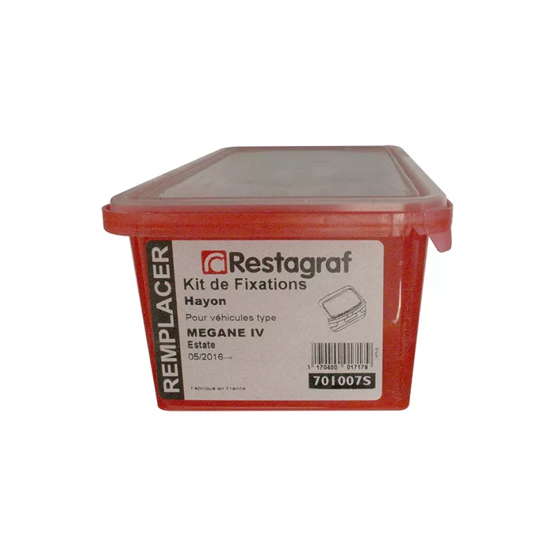 Kit de clip de fixation, carrosserie RESTAGRAF 701007S