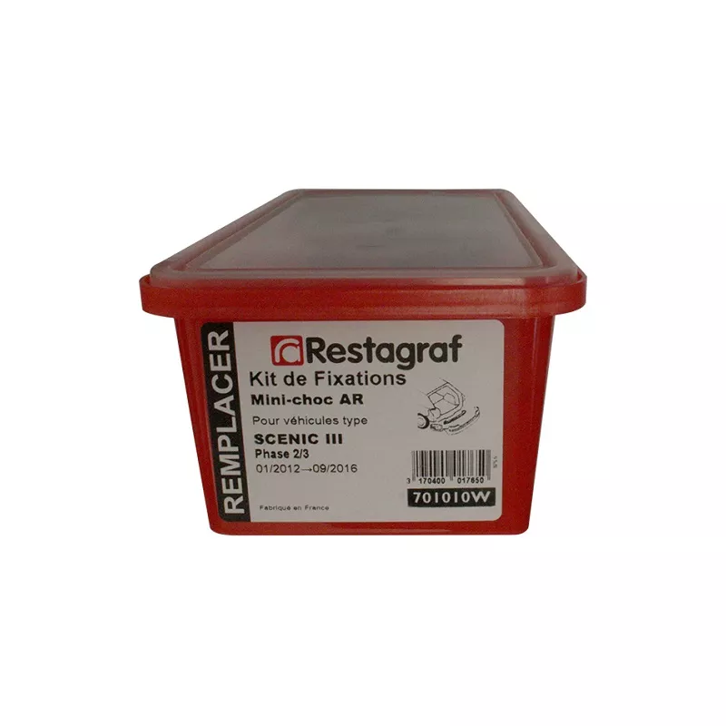 Kit de clip de fixation, carrosserie RESTAGRAF 701010W