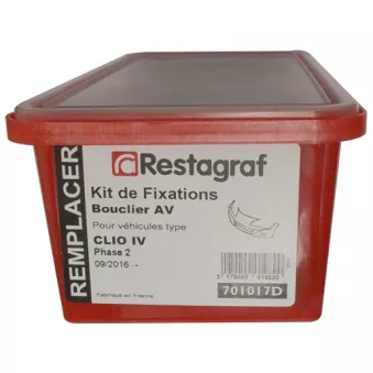 Kit de clip de fixation, carrosserie RESTAGRAF 701017D