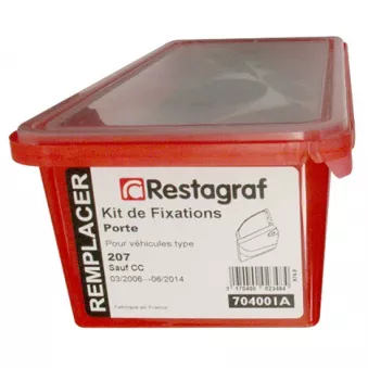 Kit de clip de fixation, carrosserie RESTAGRAF 704001A