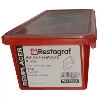 Kit de clip de fixation, carrosserie RESTAGRAF 704002A