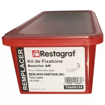 Kit de clip de fixation, carrosserie RESTAGRAF 706001H