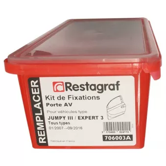 Kit de clip de fixation, carrosserie RESTAGRAF 706003A