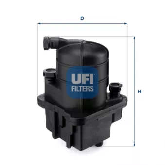 Filtre à carburant UFI 24.088.00