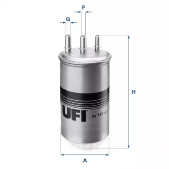 Filtre à carburant UFI 24.115.00