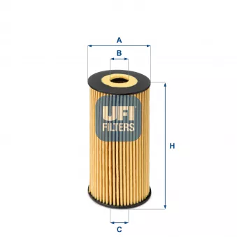 Filtre à huile UFI