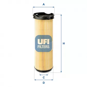 Filtre à air UFI 27.A51.00