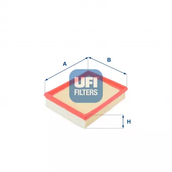 Filtre à air UFI 30.117.00