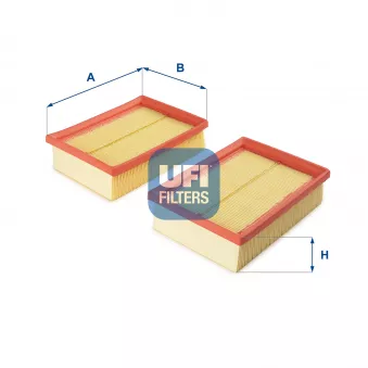 Filtre à air UFI 30.134.00