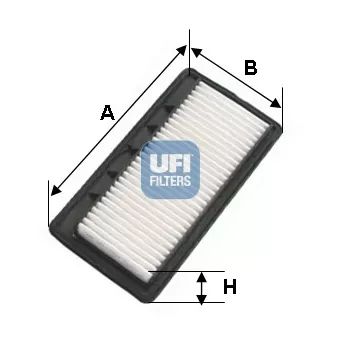 Filtre à air UFI 30.496.00