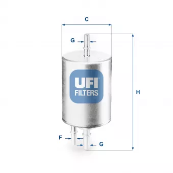 Filtre à carburant UFI