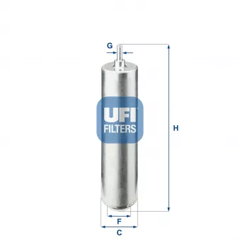 Filtre à carburant UFI 31.852.00