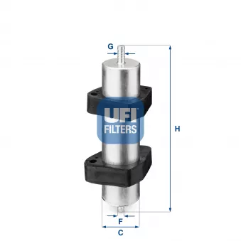 Filtre à carburant UFI