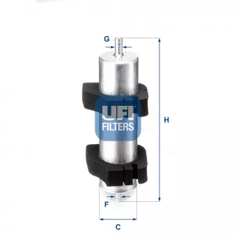 Filtre à carburant UFI 31.922.00