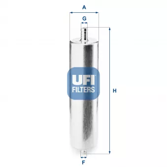 Filtre à carburant UFI 31.985.00