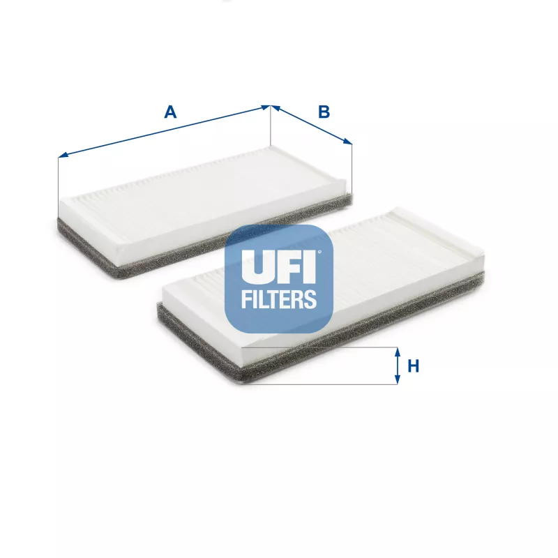 Filtre, air de l'habitacle UFI 53.005.00