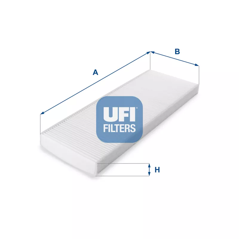 Filtre, air de l'habitacle UFI 53.014.00