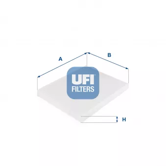 Filtre, air de l'habitacle UFI