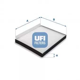 Filtre, air de l'habitacle UFI 53.208.00