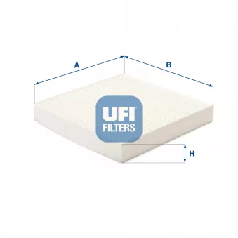 Filtre, air de l'habitacle UFI