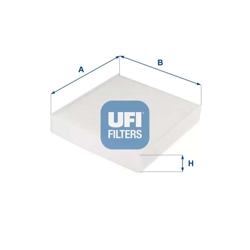 Filtre, air de l'habitacle UFI 53.256.00