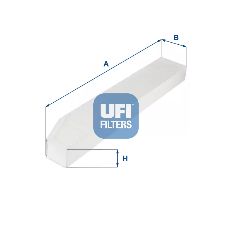 Filtre, air de l'habitacle UFI 53.257.00