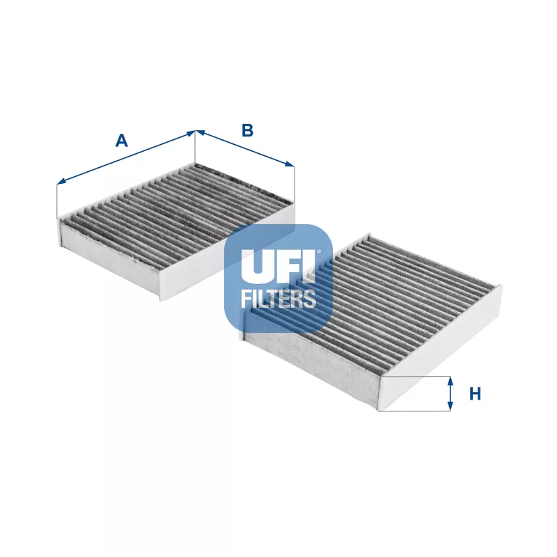 Filtre, air de l'habitacle UFI 54.104.00