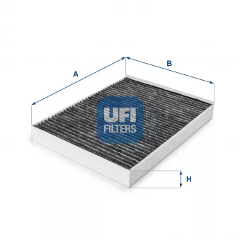 Filtre, air de l'habitacle UFI 54.148.00