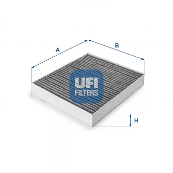 Filtre, air de l'habitacle UFI 54.178.00