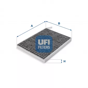 Filtre, air de l'habitacle UFI