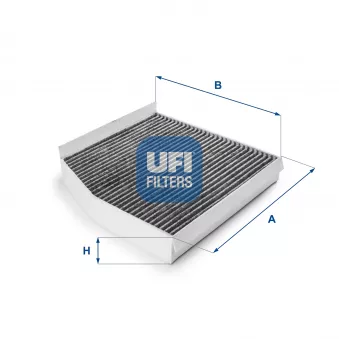 Filtre, air de l'habitacle UFI 54.236.00