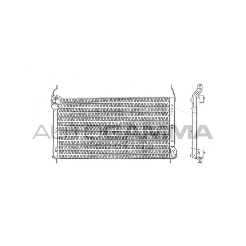 Condenseur, climatisation AUTOGAMMA 101737