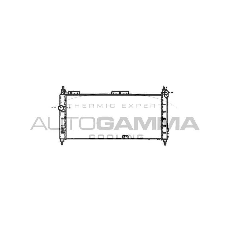 Radiateur, refroidissement du moteur AUTOGAMMA 102222