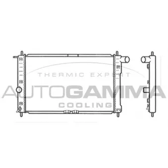 Radiateur, refroidissement du moteur AUTOGAMMA