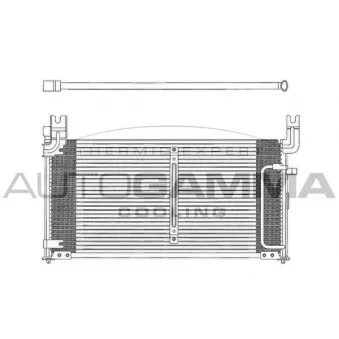 Condenseur, climatisation AUTOGAMMA