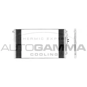 Condenseur, climatisation AUTOGAMMA 103300