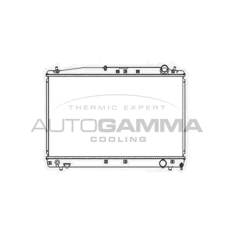 Radiateur, refroidissement du moteur AUTOGAMMA 103713