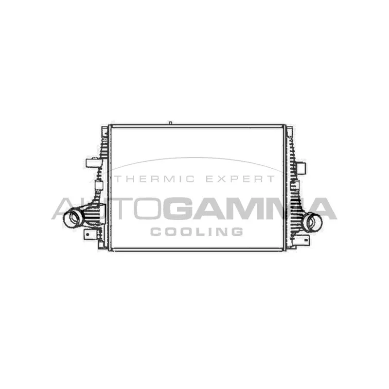 Intercooler, échangeur AUTOGAMMA 103716