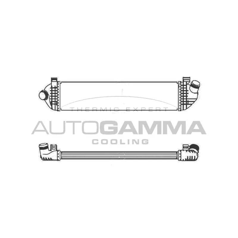 Intercooler, échangeur AUTOGAMMA 103720