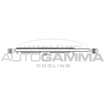 Intercooler, échangeur AUTOGAMMA 103768